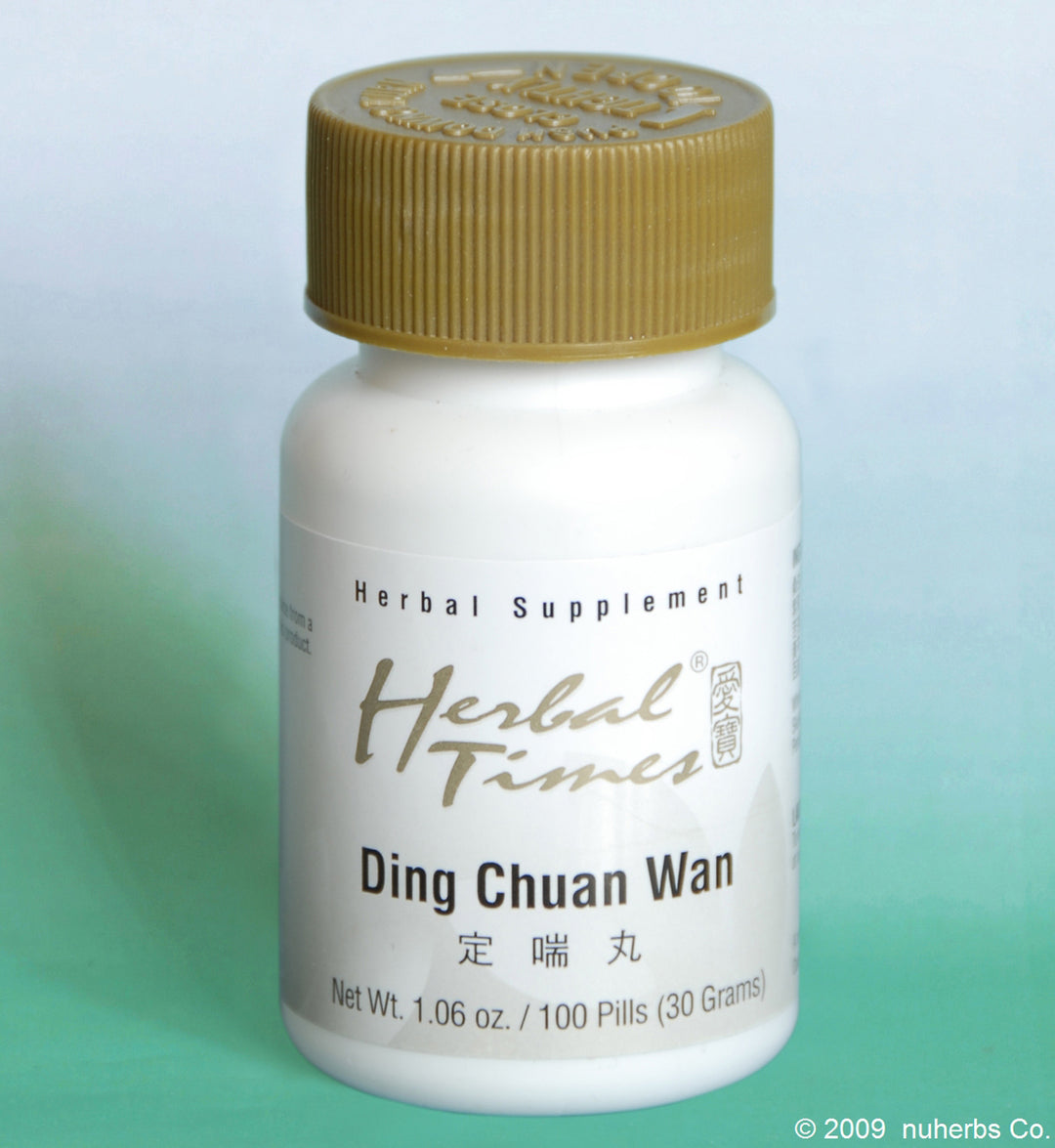 Nuherbs Herbal Times Ding Chuan Wan 100 Teapills
