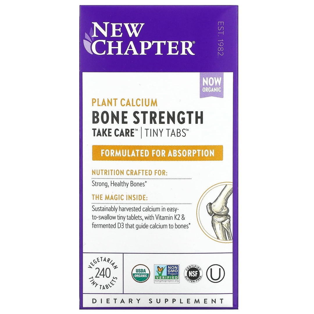New Chapter Bone Strength Take Care 240 Tiny Tabs