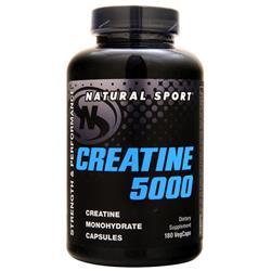 Natural Sport Creatine 5000 180 Vcaps   13506