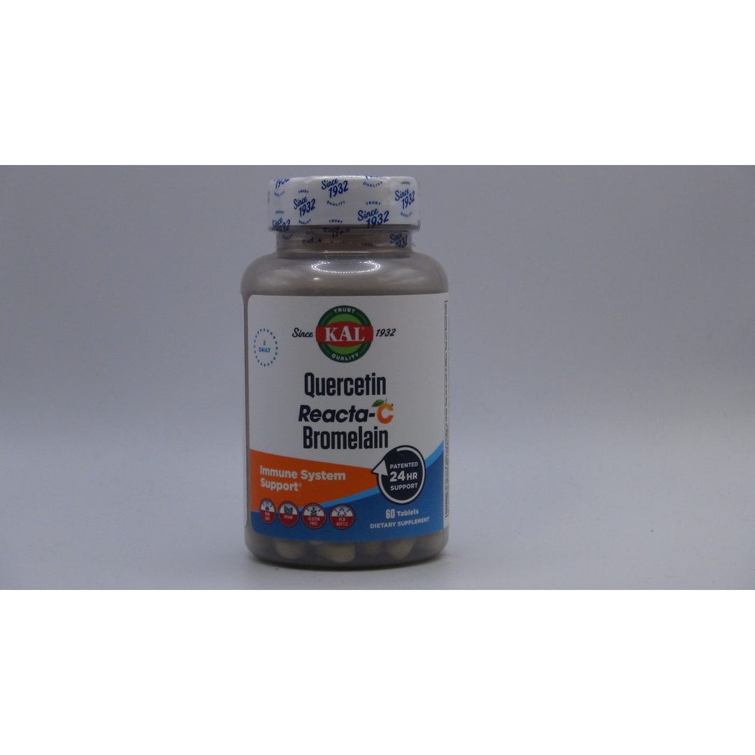 Kal Quercetin Reacta-C Bromelain 60 Tablets
