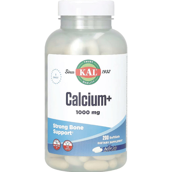 KAL Calcium + 200 Softgels