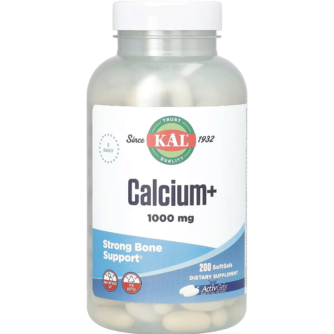 KAL Calcium + 200 Softgels
