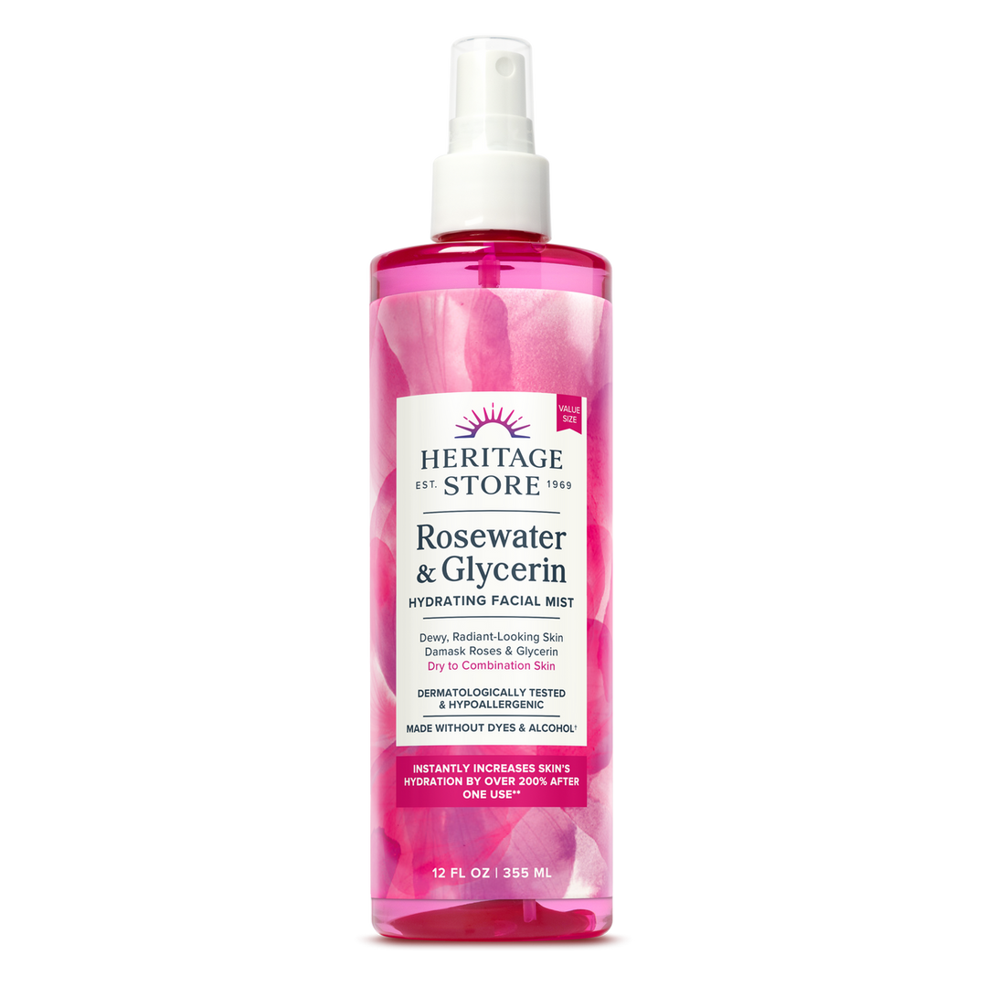 Heritage Rosewater Facial Toner 2oz