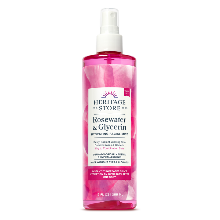 Heritage Rosewater Facial Toner 2oz