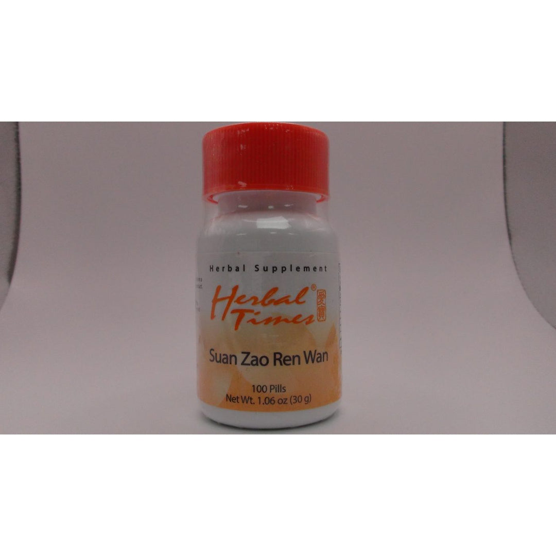 Nuherb Herbal Times Suan Zao Ren Wan 100 Teapills