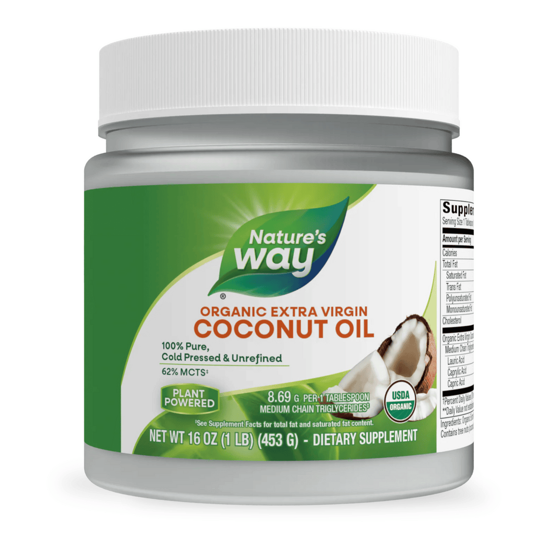 Nature's Way Coconut Oil Organic Extra Virgin 16oz