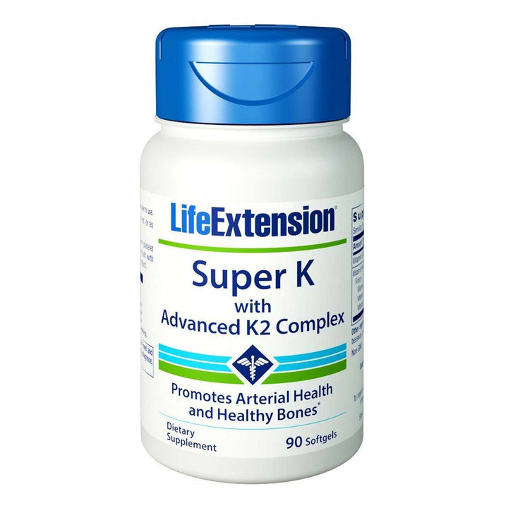 Life Extension Super K With Advanced K2 Complex 90 Softgels