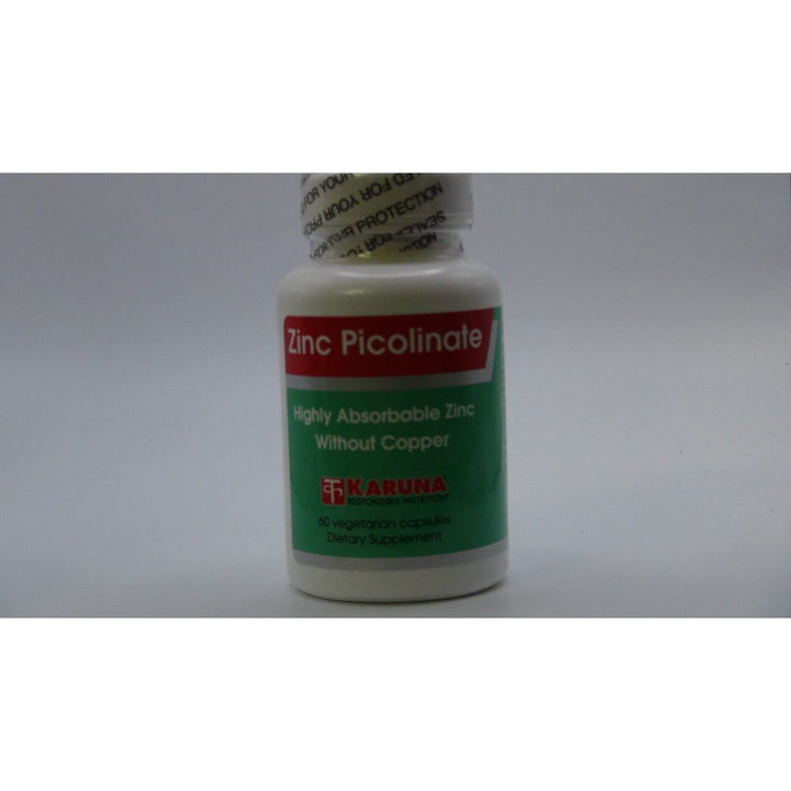 Karuna Zinc Picolinate 25mg 60 Vcaps