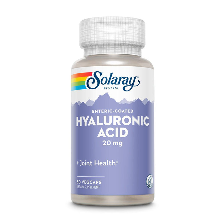 Solaray Hyaluronic Acid 20mg 30 Vcaps