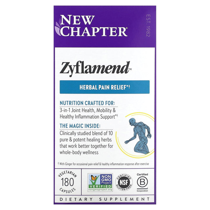 New Chapter Zyflamend 180 Vcaps