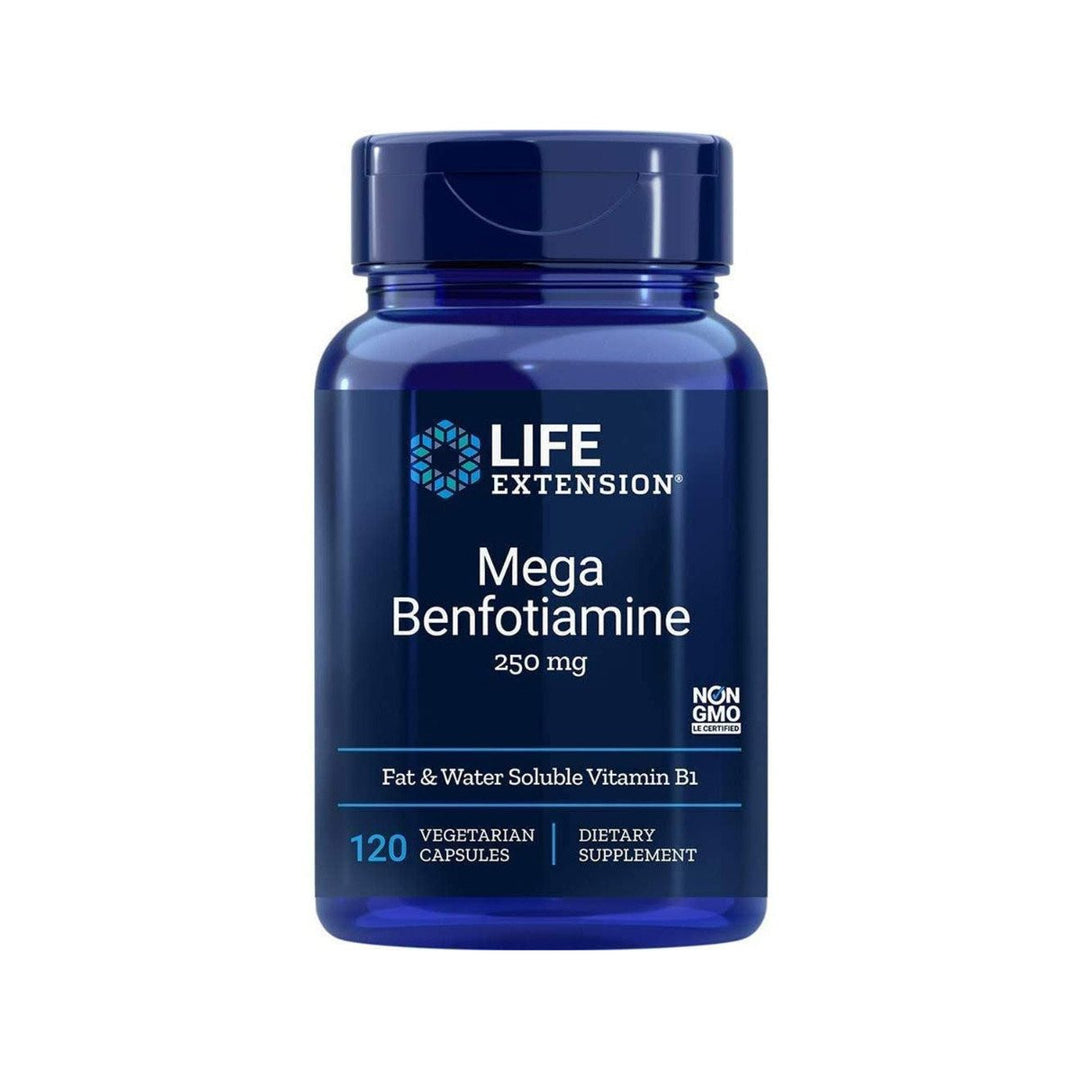 Life Extension Mega Benfotiamine 250mg 120 Vcaps - 2 Pack