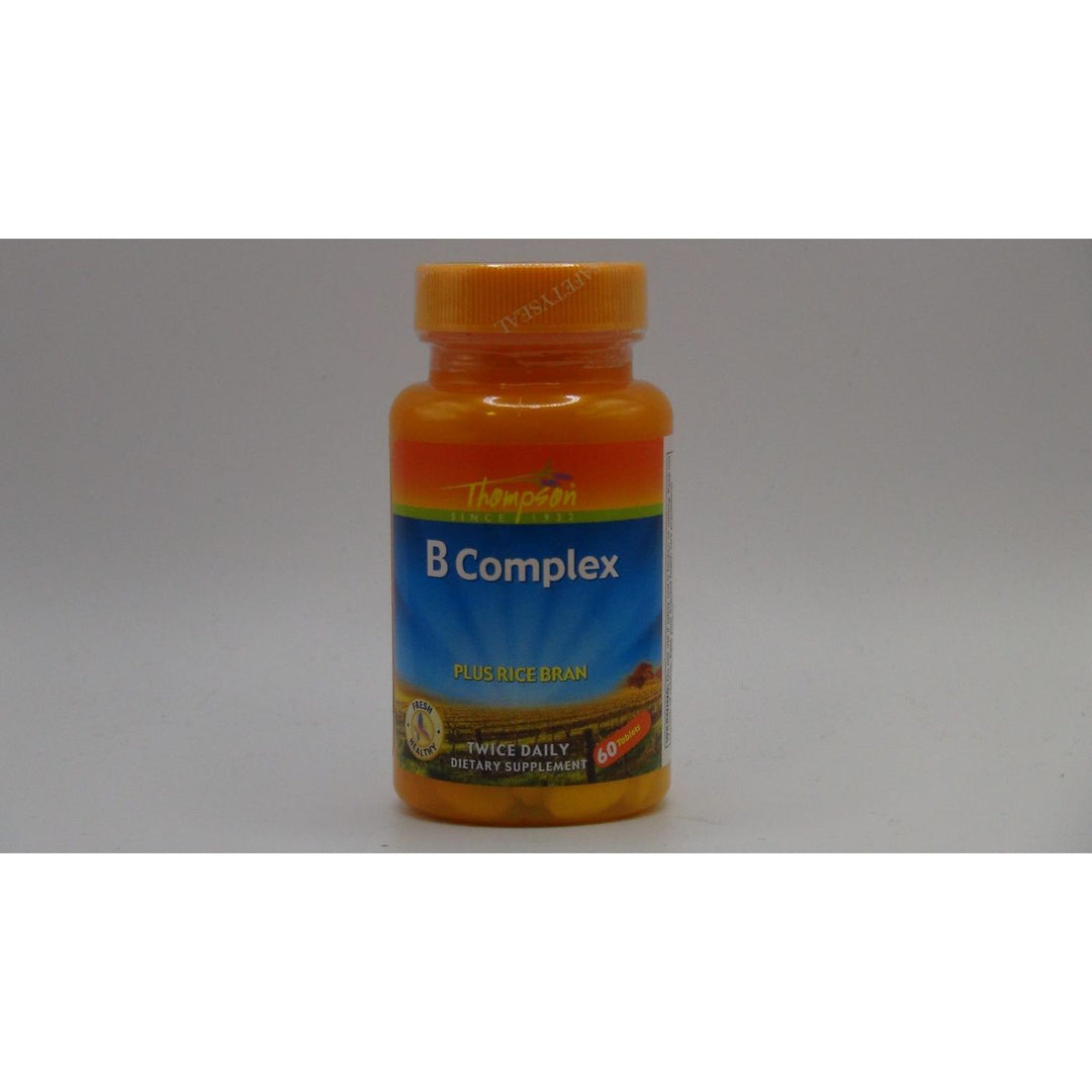 Thompson B Complex Plus Rice Bran 60 Tablets