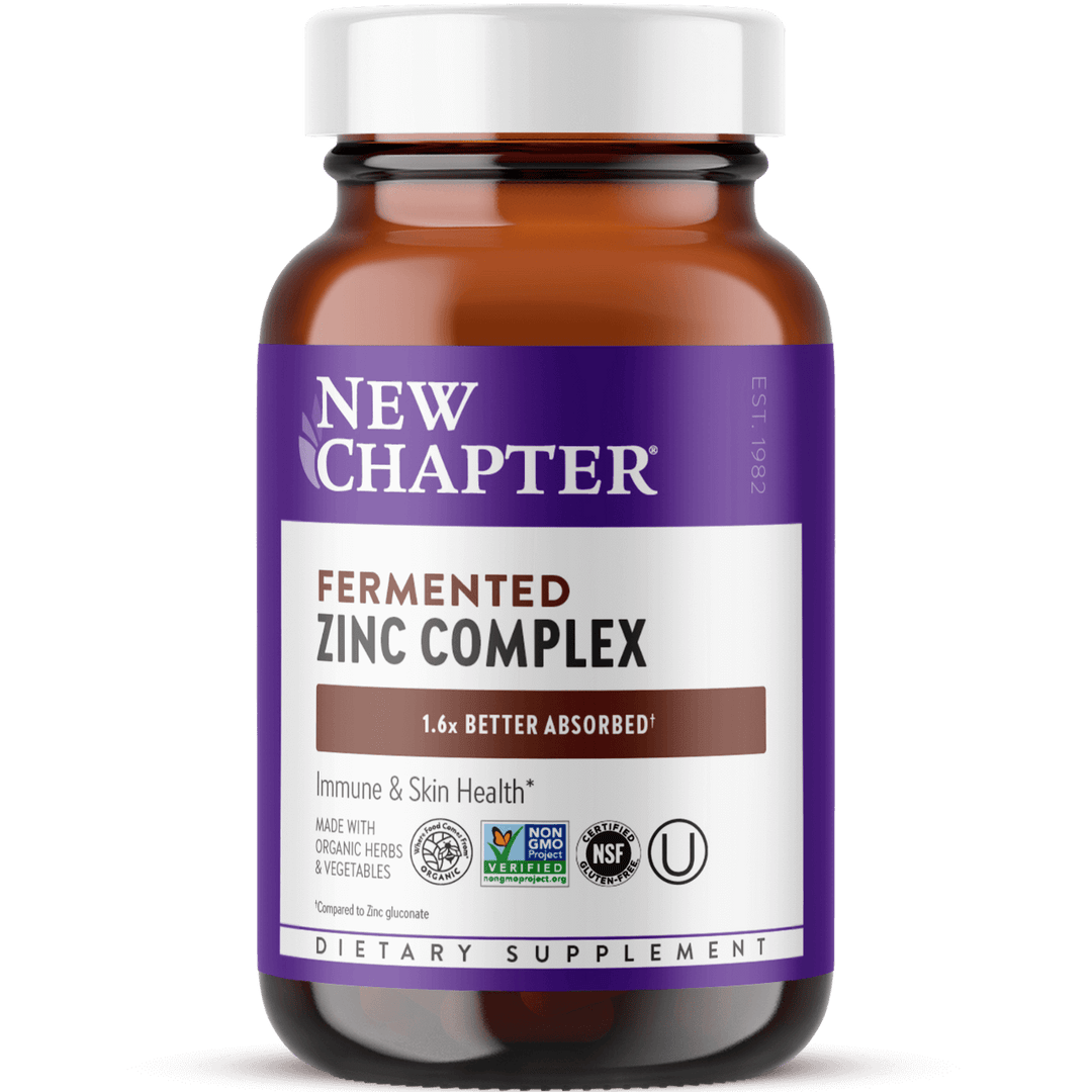 New Chapter Zinc Complex 90 Tablets