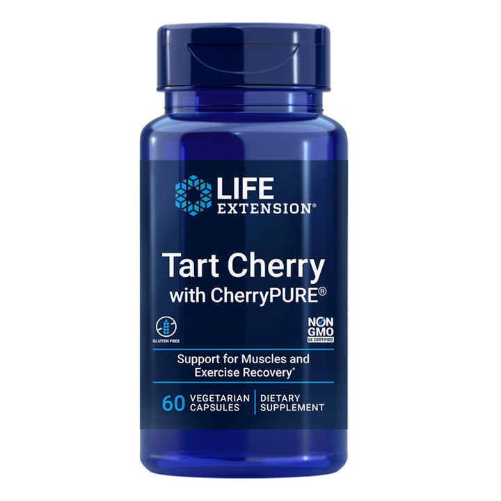 Life Extension Tart Cherry with Cherry Pure 60 Vcaps