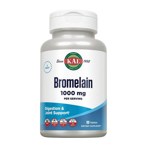 Kal Bromelain 1000 mg 90 Tablets 55807