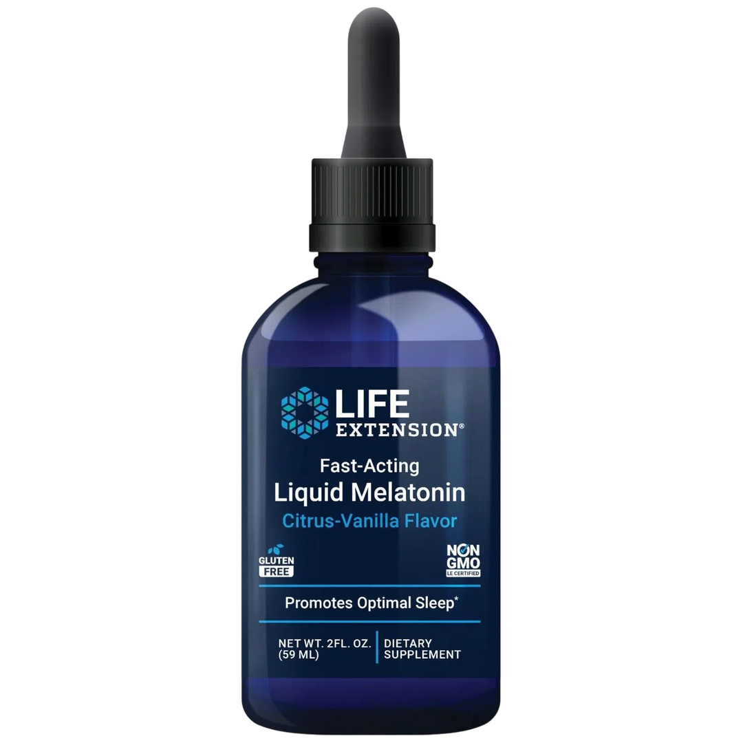 Life Extension Fast-Acting Liquid Melatonin Citrus Vanilla 2oz