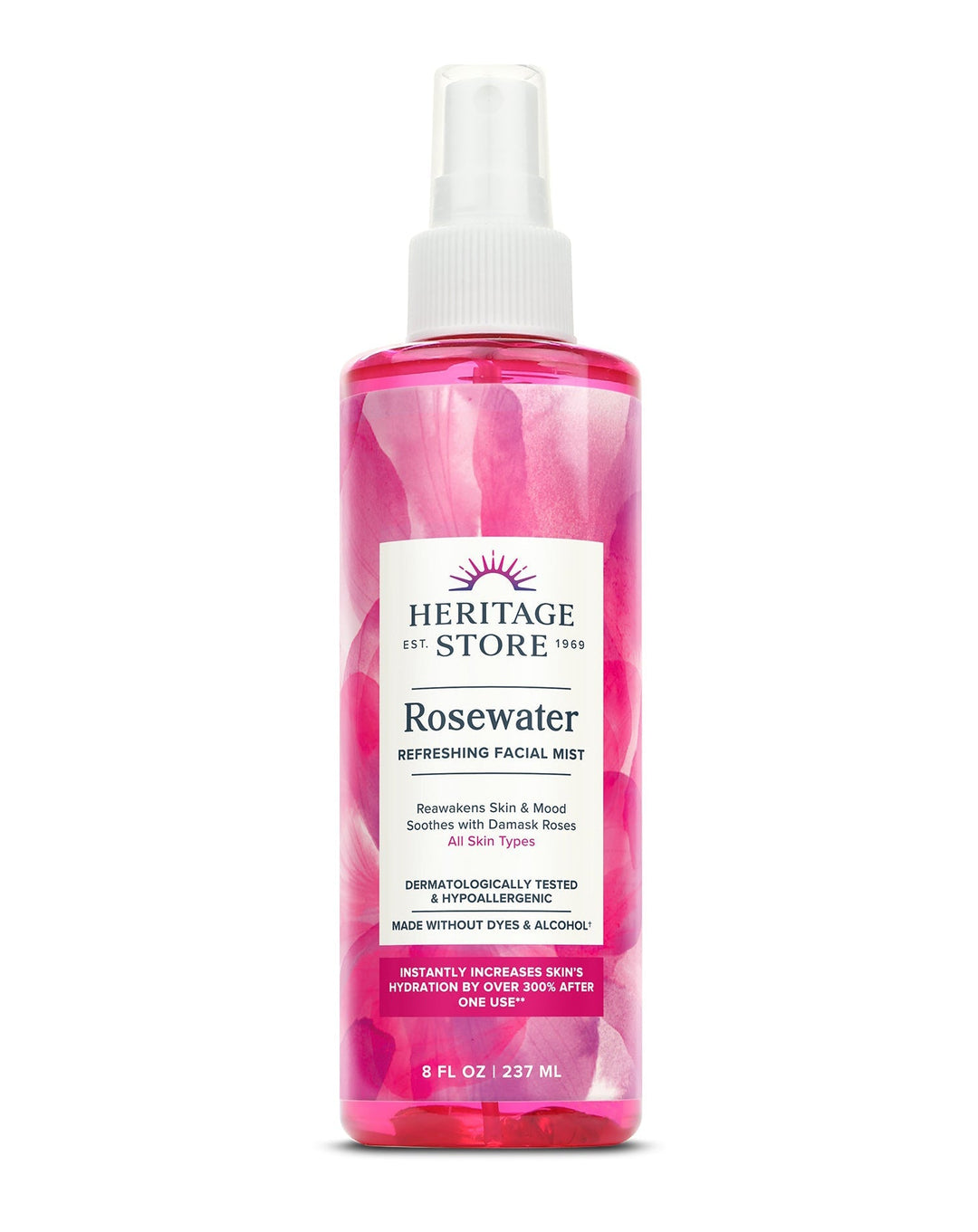 Heritage Rosewater 2oz  PN 94561