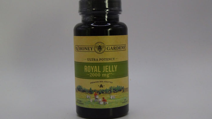Honey Gardens Premier One Royal Jelly 2000 Ultra Potency 30 Capsules