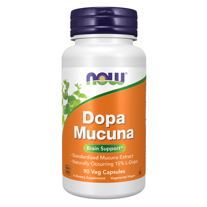 Now Foods Dopa Mucuna 90 Vcaps - 3092 - 2 Pack