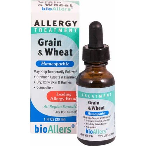 NatraBio bioAllers Grain &amp; Wheat 1oz   70401