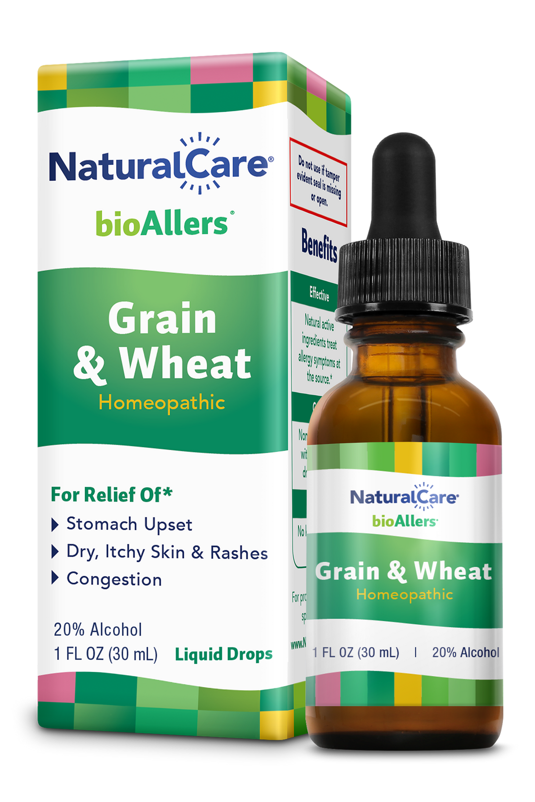 NatraBio bioAllers Grain & Wheat 1oz