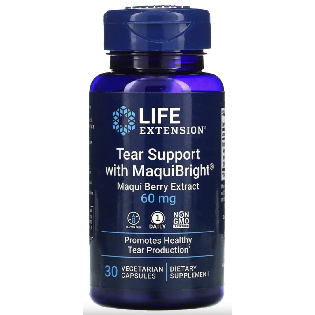 Life Extension Tear Support with MaquiBright 60mg 30 Vcaps