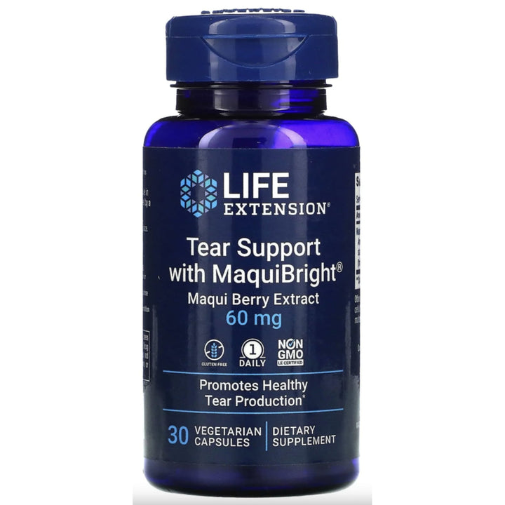 Life Extension Tear Support with MaquiBright 60mg 30 Vcaps