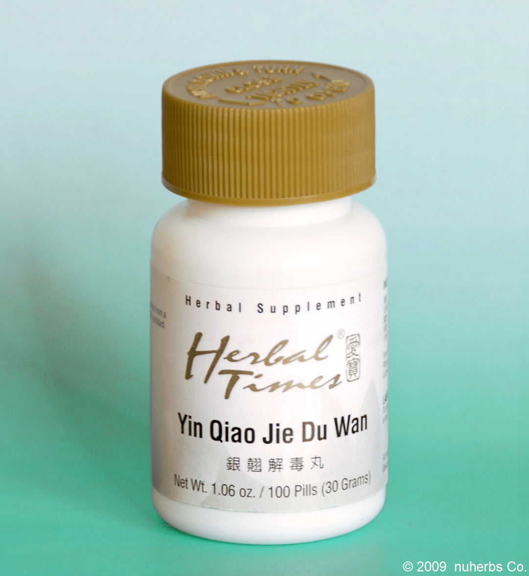 Nuherb Herbal Times Yin Qiao Jie Du Wan 100 Teapills