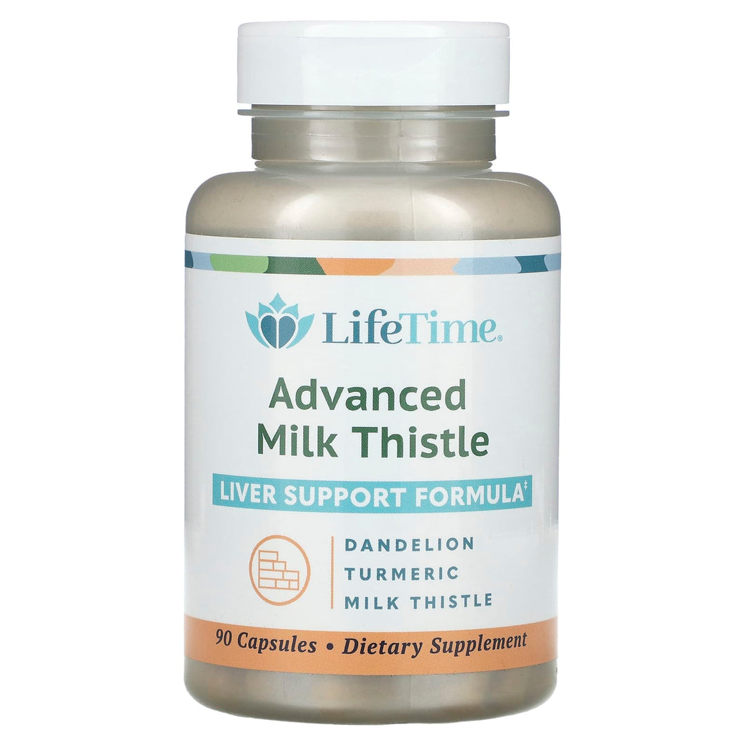LifeTime Vitamins - Milk Thistle Formula Advanced Liver Cleanse - 90 Capsules