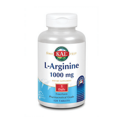 Kal - L-Arginine Sustained Release 1000 mg. - 120 Tablets