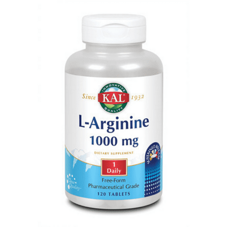 Kal - L-Arginine Sustained Release 1000 mg. - 120 Tablets  27867