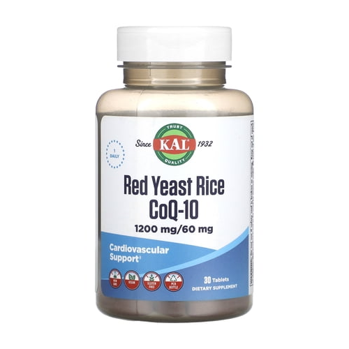 KAL Red Yeast Rice CoQ10 Once Daily 30 Tablets