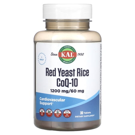 KAL Red Yeast Rice CoQ10 Once Daily 30 Tablets