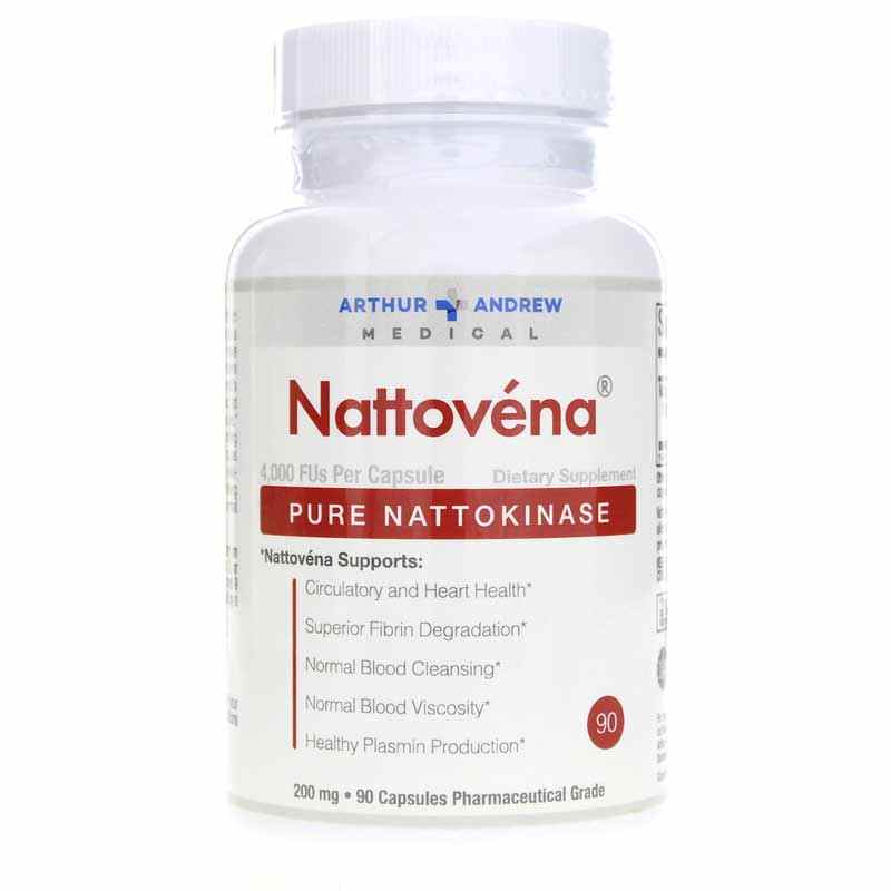 Arthur Andrew Nattovena Pure Nattokinase 90 Capsules