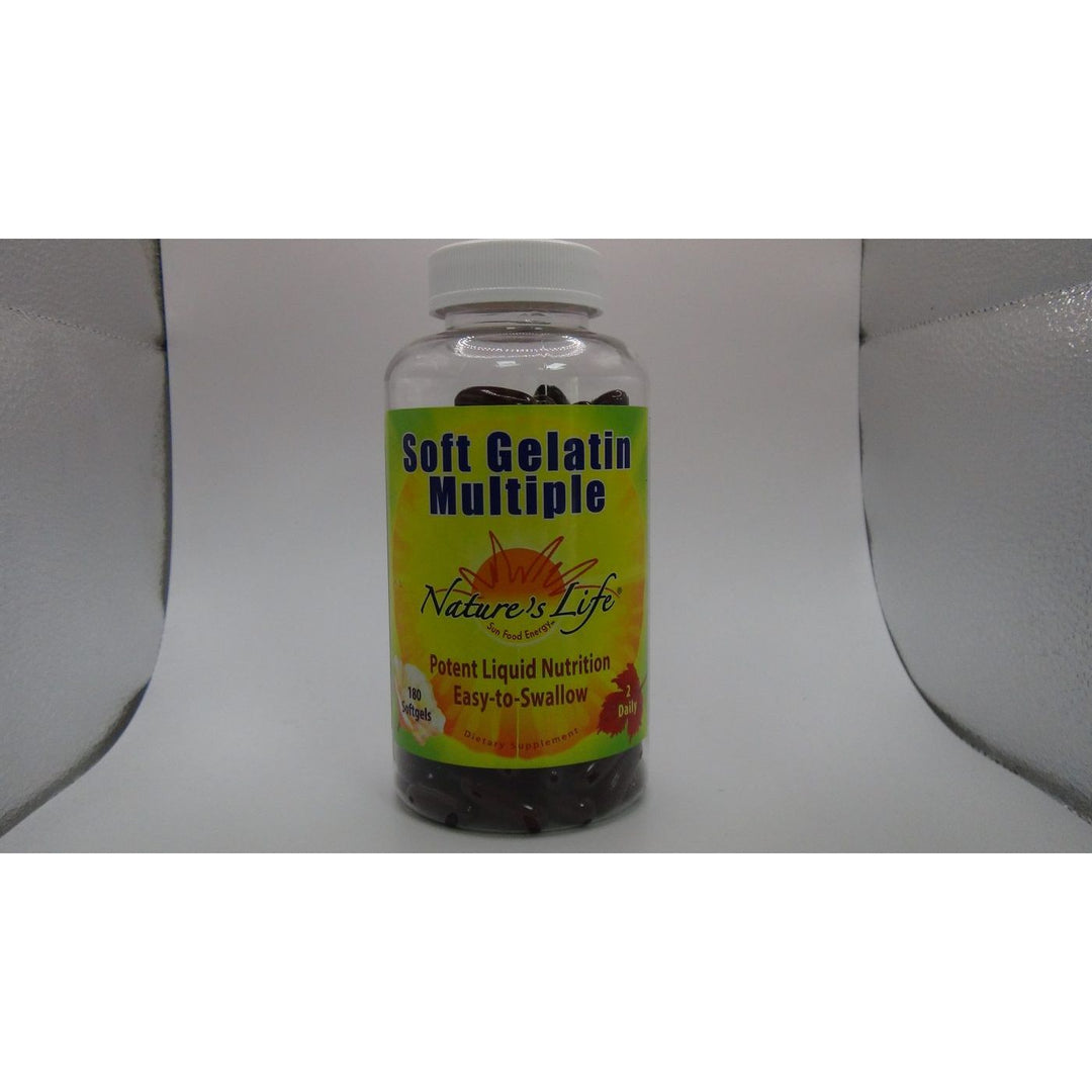 Nature's Life - Soft Gelatin Multiple - 180 Softgels