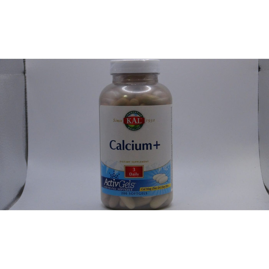 Kal - Calcium Citrate D3 1000 mg. - 180 Tablets
