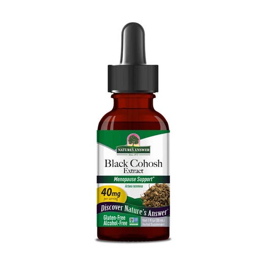 Nature's Answer - Black Cohosh Root Once Daily Single Herb Supplement - 90 Vegetarian Capsules