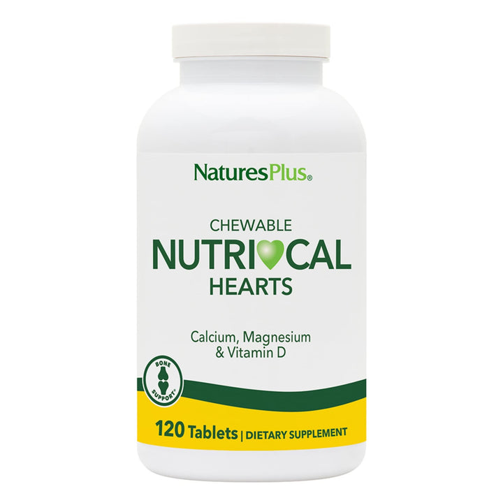 Natures Plus - Nutri-Cal Hearts Chewable - 120 Tablets