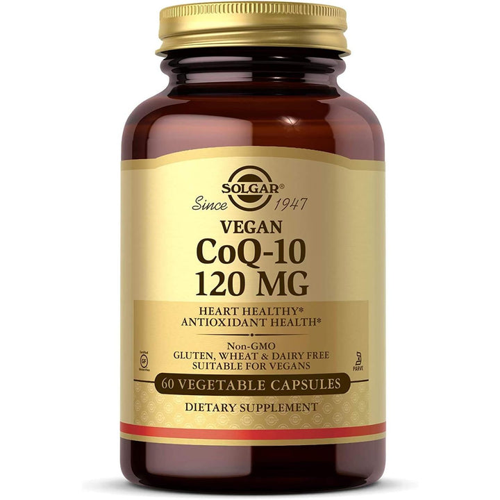 Solgar - CoQ-10 120 mg. - 60 Vegetarian Capsules