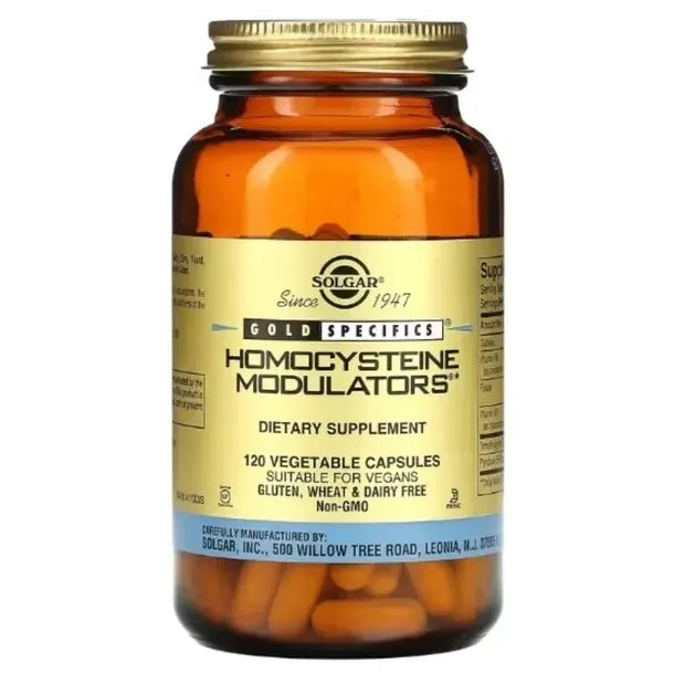 Solgar - Gold Specifics Homocysteine Modulators - 120 Vegetarian Capsules