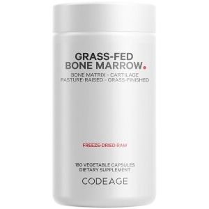 Codeage - Bone Marrow Grass-Fed &amp; Pasture Raised - 180 Capsules