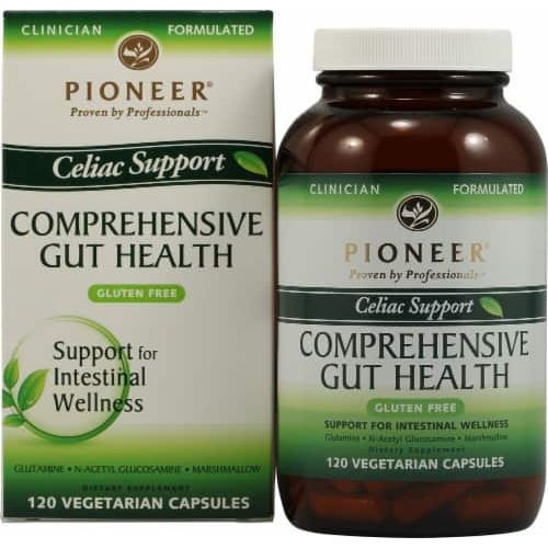 Pioneer - Celiac Support Comprehensive Gut Health - 120 Vegetarian Capsules