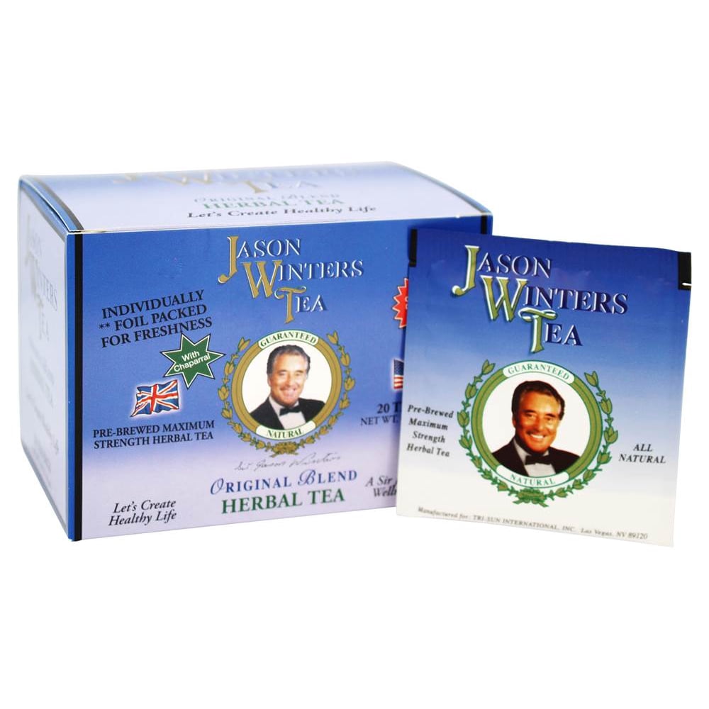 Jason Winters - Original Blend Tea with Chaparral - 20 Tea Bags