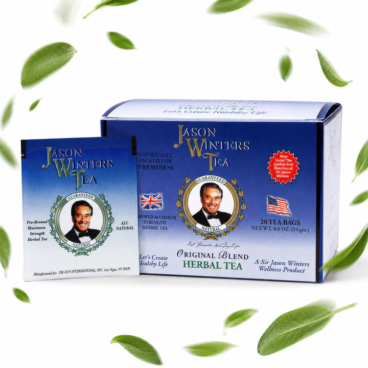 Jason Winters - Original Blend Tea with Chaparral - 20 Tea Bags