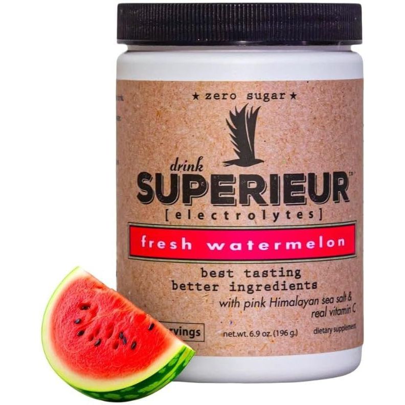 Superieur Electrolytes - Electrolyte Powder Fresh Watermelon - 6.9 oz.