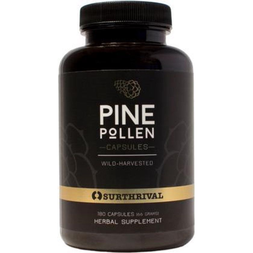 Surthrival - Pine Pollen Mega Nutrition - 180 Capsules