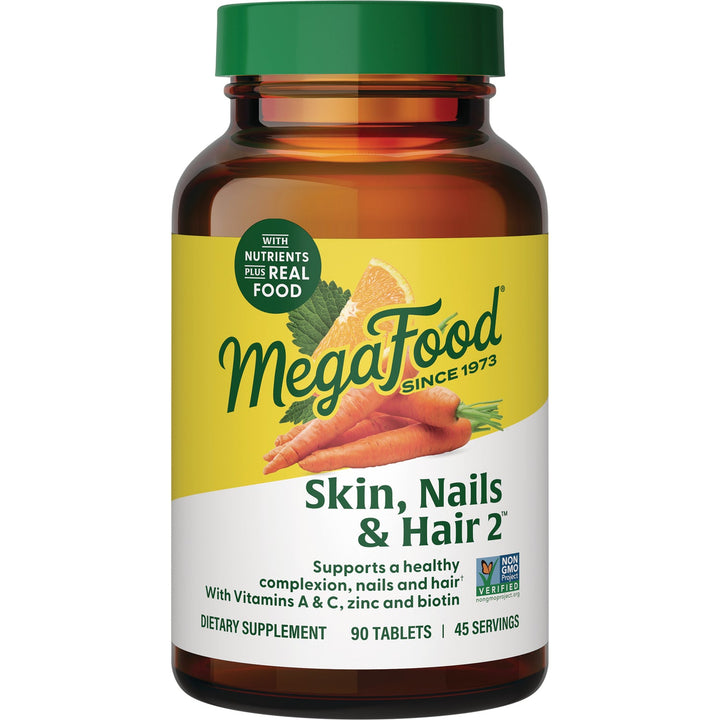 MegaFood - Skin, Nails &amp; Hair 2 - 90 Tablet(s)