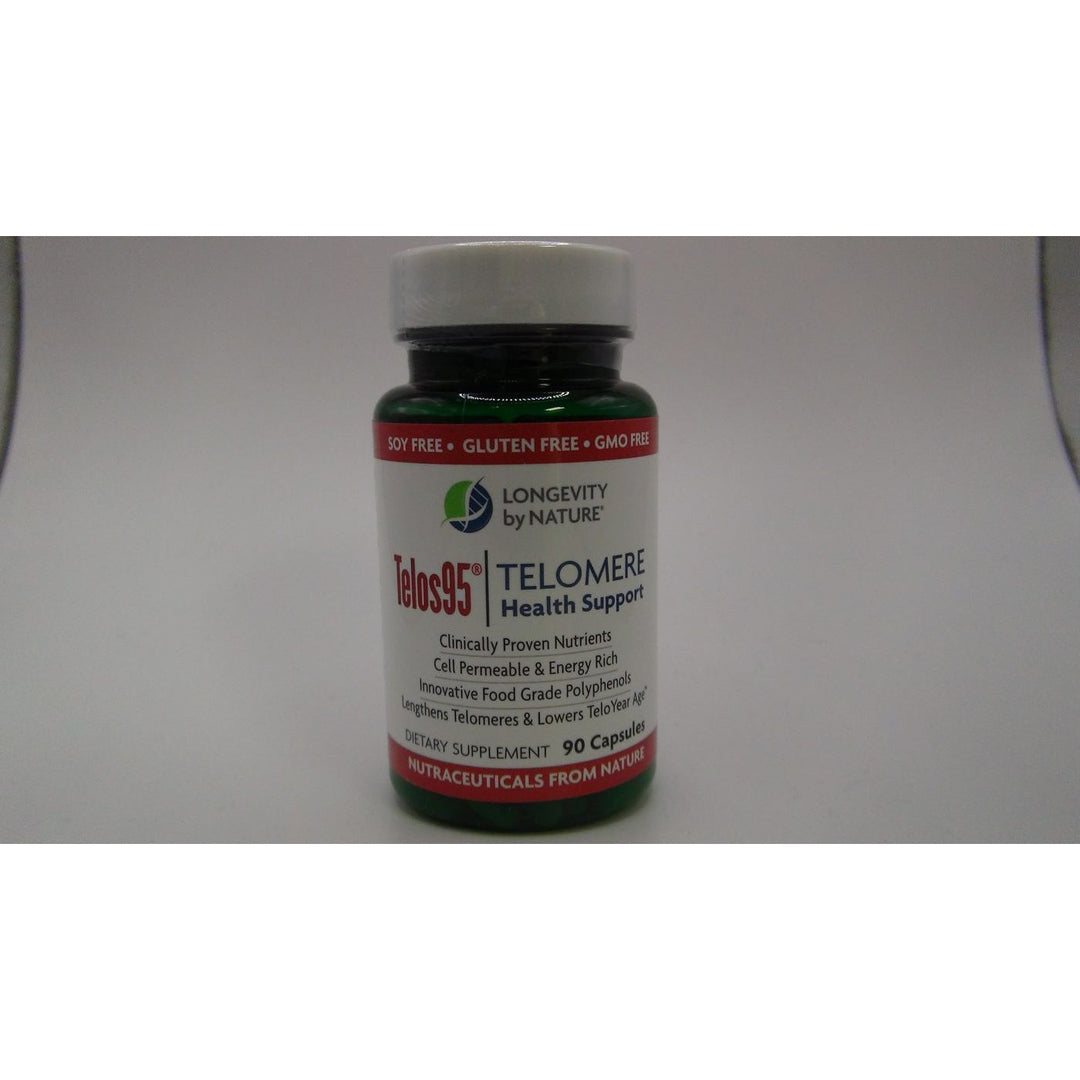 Longevity by Nature - Telos95 Telomere Health Support - 30 Capsules