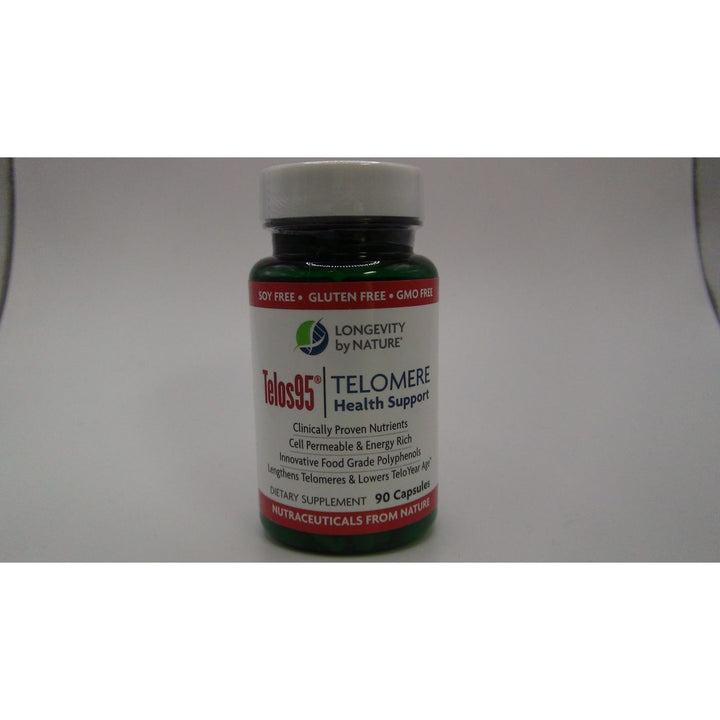 Longevity by Nature - Telos95 Telomere Health Support - 30 Capsules