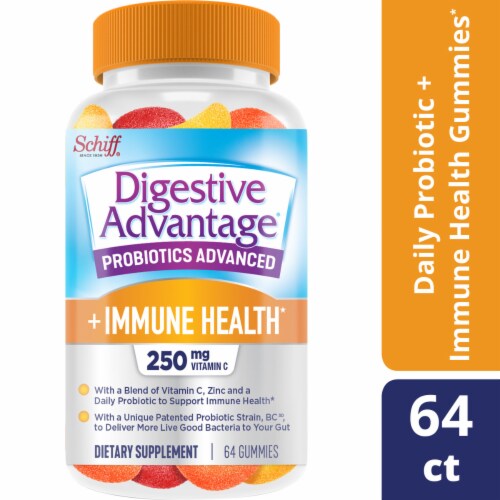 Digestive Advantage - Probiotics Advanced Immune Health - 64 Gummies
